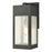 Atlas Lighting Angus 20'' High 1Lt Outdoor Sconce, Charcoal/Clear