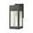 Atlas Lighting Angus 20'' High 1Lt Outdoor Sconce, Charcoal/Clear