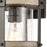 Atlas Lighting Annenberg 16'' High 1Lt Outdoor Sconce, Iron/Clear