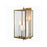 Atlas Lighting Back Bay 24.5'' High 3Lt Outdoor Sconce, Brass/Clear - OL11068-BS