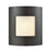 Atlas Lighting Bella 10'' High 1Lt Outdoor Sconce, Bronze/White