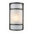 Atlas Lighting Bella 11'' High 1Lt Outdoor Sconce, Bronze/White