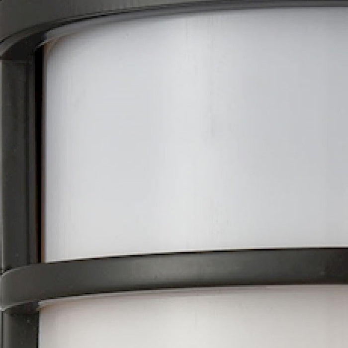 Atlas Lighting Bella 11'' High 1Lt Outdoor Sconce, Bronze/White