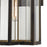 Atlas Lighting Bianca 20'' High 1Lt Outdoor Sconce, Bronze/Clear
