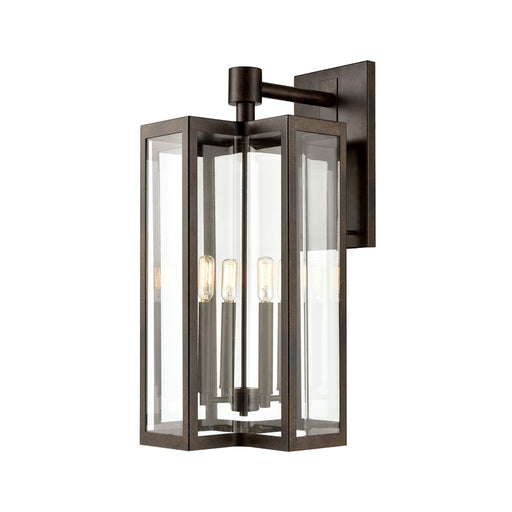 Atlas Lighting Bianca 25'' High 4Lt Outdoor Sconce, Bronze/Clear - OL11074-BZ