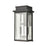 Atlas Lighting Braddock 17'' High 2Lt Outdoor Sconce, Bronze/Clear