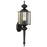 Atlas Lighting Brentwood 25.75''H 1Lt Outdoor Sconce, Black/Clear - OL11080-BK