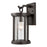 Atlas Lighting Brison 14'' High 1Lt Outdoor Sconce, Bronze/Clear