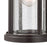Atlas Lighting Brison 14'' High 1Lt Outdoor Sconce, Bronze/Clear