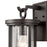 Atlas Lighting Brison 14'' High 1Lt Outdoor Sconce, Bronze/Clear