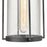 Atlas Lighting Catalonia 13.5'' High 1Lt Outdoor Sconce, Zinc/Clear