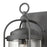 Atlas Lighting Catalonia 13.5'' High 1Lt Outdoor Sconce, Zinc/Clear