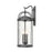Atlas Lighting Catalonia 24'' High 3Lt Outdoor Sconce, Zinc/Clear