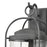 Atlas Lighting Catalonia 24'' High 3Lt Outdoor Sconce, Zinc/Clear
