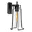 Atlas Lighting Cere Outdoor 14.25'' High 1Lt Sconce, Black/Clear