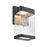 Atlas Lighting Cornice 9.75'' High LED Outdoor Sconce, Black/Clear