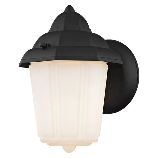 Atlas Lighting Cotswold 6'' High 1Lt Outdoor Sconce, Black/Clear - OL11103-BK