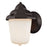 Atlas Lighting Cotswold 6'' High 1Lt Outdoor Sconce, Bronze/Clear
