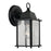 Atlas Lighting Cotswold 5'' High 1Lt Outdoor Sconce, Black/Clear