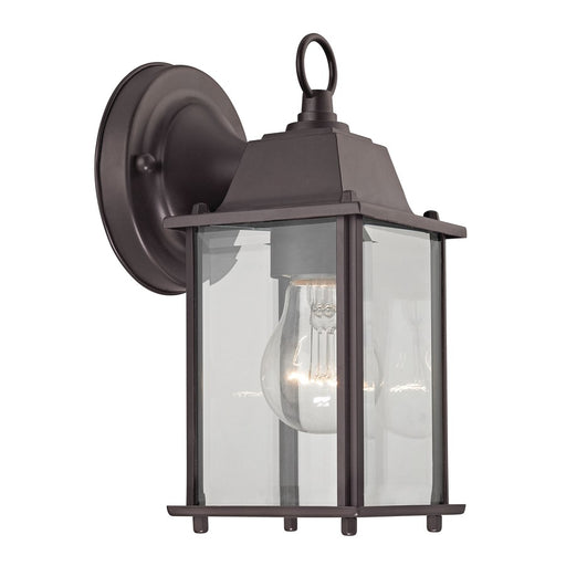 Atlas Lighting Cotswold 5'' High 1Lt Outdoor Sconce, Bronze/Clear - OL11104-BZ