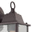 Atlas Lighting Cotswold 5'' High 1Lt Outdoor Sconce, Bronze/Clear