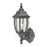 Atlas Lighting Covington 14.25''H 1Lt Outdoor Sconce, Black/Clear