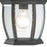 Atlas Lighting Covington 16'' High 1Lt Outdoor Sconce, Black/Clear