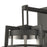 Atlas Lighting Crofton 19'' High 2Lt Outdoor Sconce, Charcoal/Clear