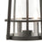 Atlas Lighting Crofton 19'' High 2Lt Outdoor Sconce, Charcoal/Clear