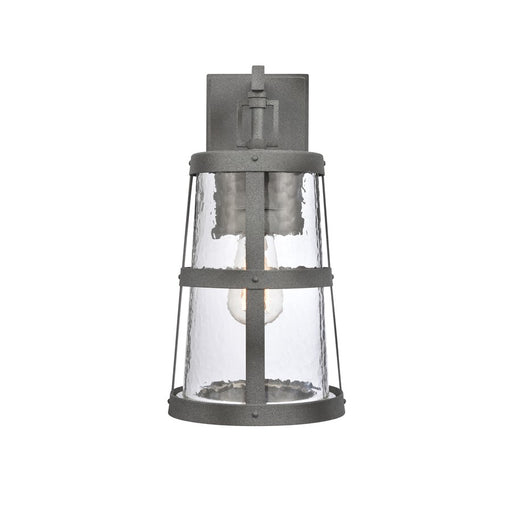 Atlas Lighting Dakota 14'' High 1Lt Outdoor Sconce, Zinc/Clear - OL11118-GY