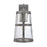 Atlas Lighting Dakota 18'' High 1Lt Outdoor Sconce, Zinc/Clear