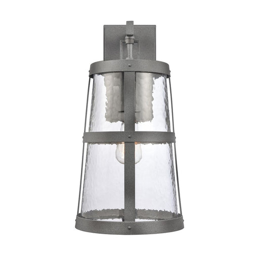 Atlas Lighting Dakota 18'' High 1Lt Outdoor Sconce, Zinc/Clear - OL11119-GY