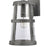 Atlas Lighting Dakota 18'' High 1Lt Outdoor Sconce, Zinc/Clear