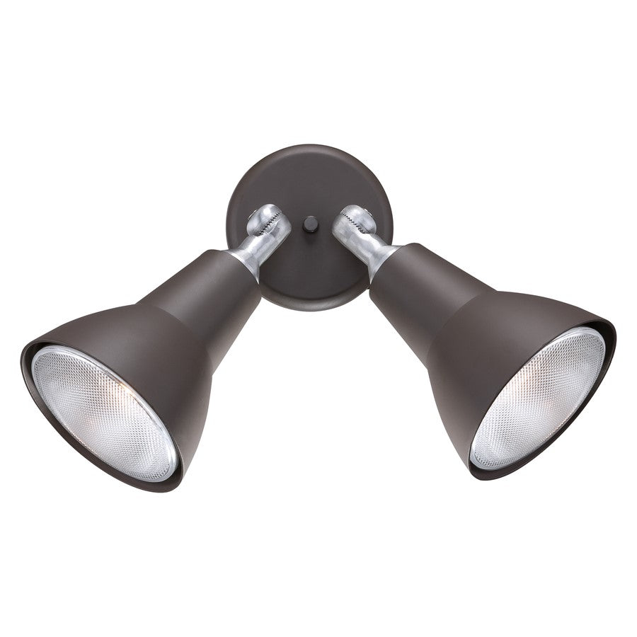 Atlas Lighting Daley 11'' High 2Lt Outdoor Sconce, Black