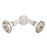 Atlas Lighting Daley 6'' High 2Lt Outdoor Sconce, White