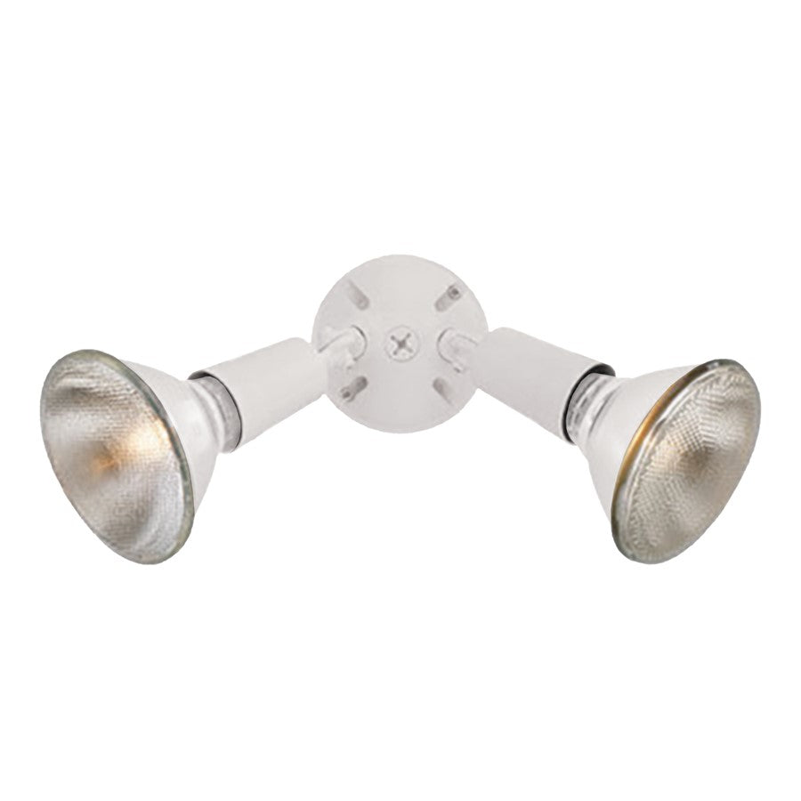 Atlas Lighting Daley 6'' High 2Lt Outdoor Sconce, White