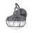 Atlas Lighting Eastport 10''H 1Lt Outdoor Sconce, Aged Zinc/Clear - OL11130-GY