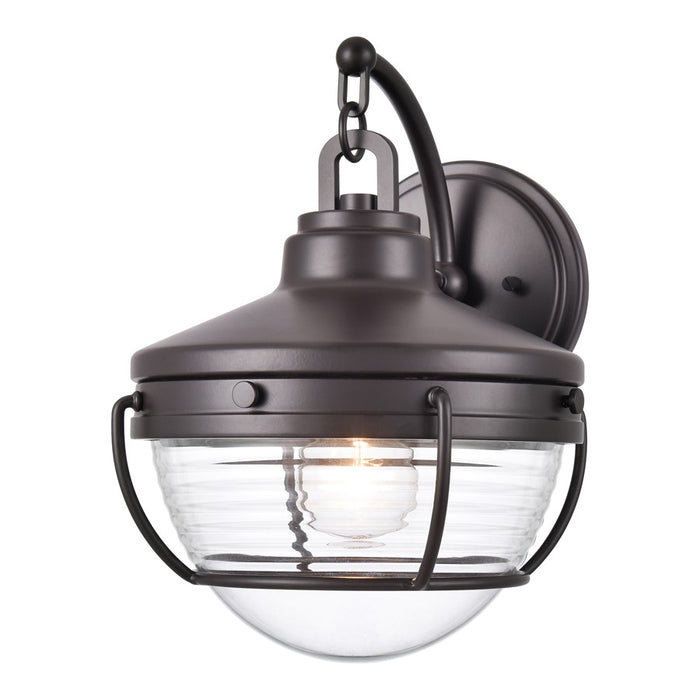Atlas Lighting Eastport 12'' High 1Lt Outdoor Sconce, Bronze/Clear - OL11131-BZ