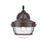 Atlas Lighting Eastport 12'' High 1Lt Outdoor Sconce, Bronze/Clear