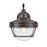 Atlas Lighting Eastport 14'' High 1Lt Outdoor Sconce, Bronze/Clear