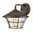 Atlas Lighting Gavin 10'' High 1Lt Outdoor Sconce, Bronze/Clear