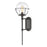 Atlas Lighting Girard 28'' High 1Lt Outdoor Sconce, Charcoal/Clear
