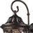 Atlas Lighting Glendale 14'' High 1Lt Outdoor Sconce, Bronze/Clear