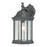 Atlas Lighting Hawthorne 14'' High 1Lt Outdoor Sconce, Black/Clear