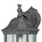 Atlas Lighting Hawthorne 14'' High 1Lt Outdoor Sconce, Black/Clear