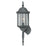 Atlas Lighting Hawthorne 26'' High 1Lt Outdoor Sconce, Black/Clear