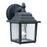 Atlas Lighting Hawthorne 8.5'' High 1Lt Outdoor Sconce, Black/Clear