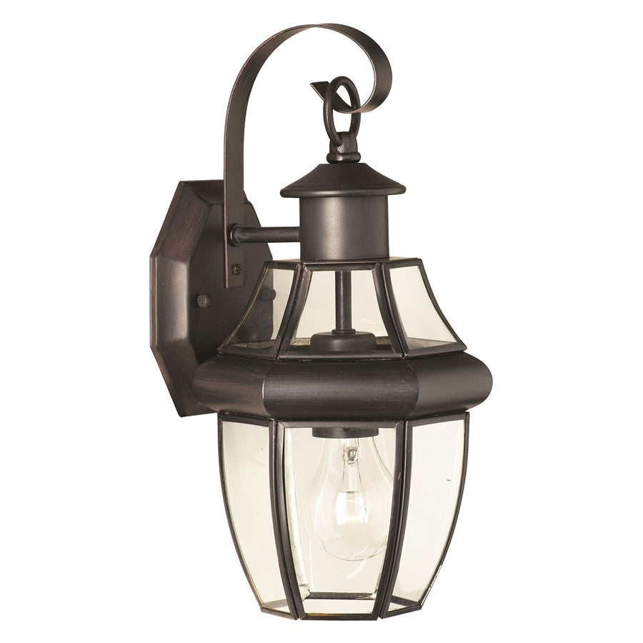 Atlas Lighting Heritage 13.25'' High 1Lt Outdoor Sconce, Bronze