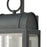 Atlas Lighting Heritage Hills 19''H 1Lt Outdoor Sconce, Zinc/Clear