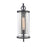 Atlas Lighting Hopkins 18'' High 1Lt Outdoor Sconce, Black/Clear